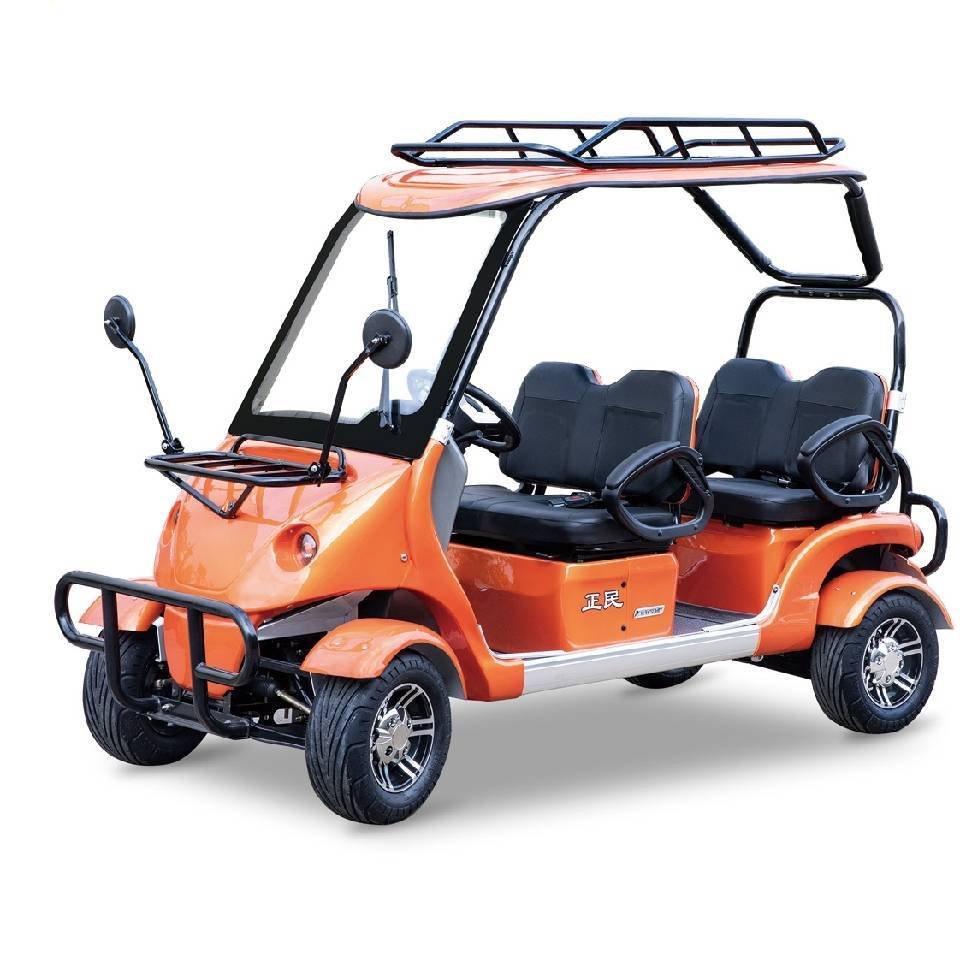 2023 New Style 3 Wheel Electric Car 4 Carry Passengers Adult Electric Vehicle New Energy Car Sightseeing Bus